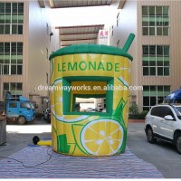 2020 inflatable lemonade booth,inflatable cup,booth inflatable for sale