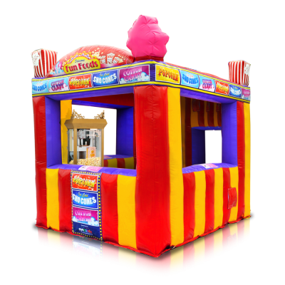 2020 Fast Food inflatable Carnival Treat Shop/Stand for sale