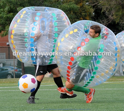 2020 Hot sale inflatable ball suit, bubble ball suit, body inflation ball suit