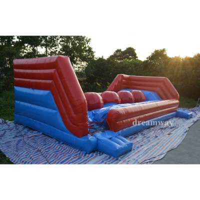 Factory price inflatable wipeout, kids inflatable wipeout course for sale