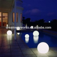 2020 Hot sale led moon light ball, floating led illuminated ball for swimming pool