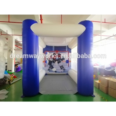 Outdoor inflatable sports game for kids, inflatable hockey field for sale